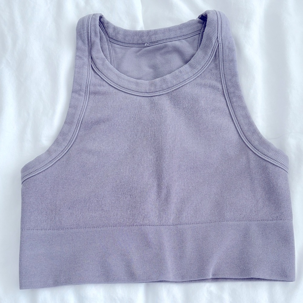 Alo seamless delight high neck bra size small